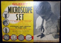 Gilbert Microscope Set No. 3 with Polaroid Junior